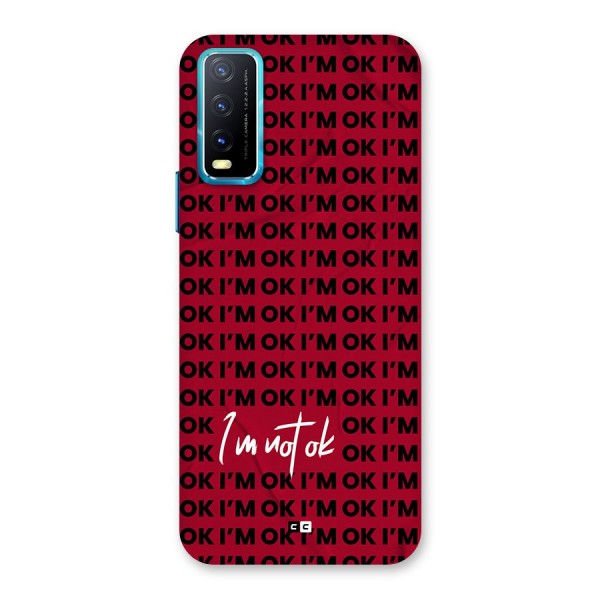 Really Not Ok Back Case for Vivo Y20i