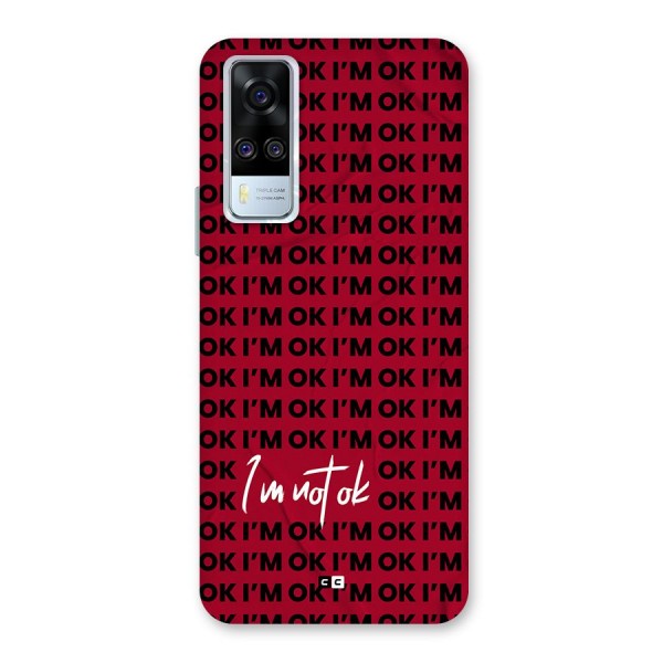Really Not Ok Back Case for Vivo Y31