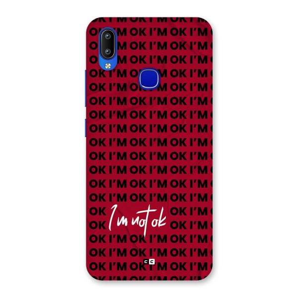 Really Not Ok Back Case for Vivo Y91