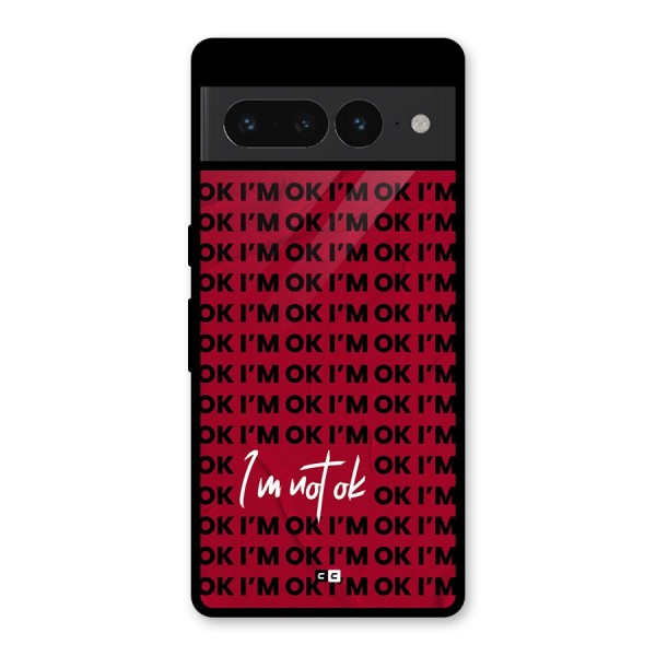 Really Not Ok Glass Back Case for Google Pixel 7 Pro