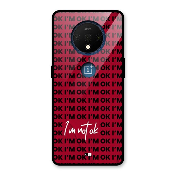 Really Not Ok Glass Back Case for OnePlus 7T