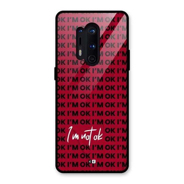 Really Not Ok Glass Back Case for OnePlus 8 Pro