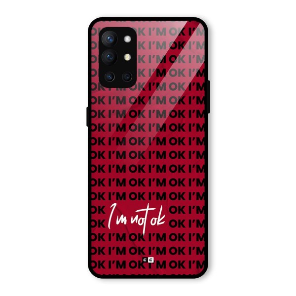 Really Not Ok Glass Back Case for OnePlus 9R