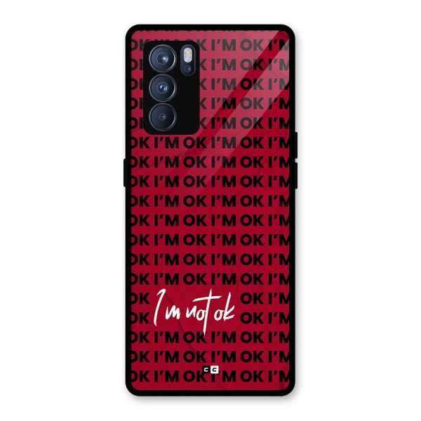 Really Not Ok Glass Back Case for Oppo Reno6 Pro 5G