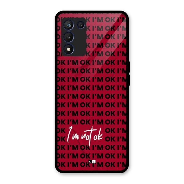 Really Not Ok Glass Back Case for Realme 9 5G Speed