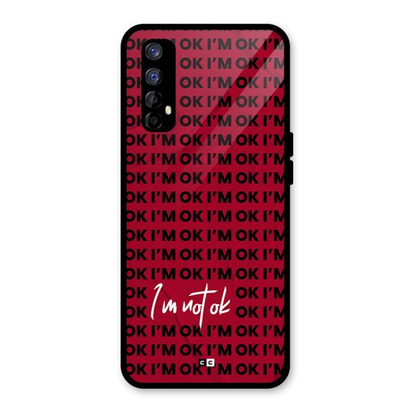 Really Not Ok Glass Back Case for Realme Narzo 20 Pro