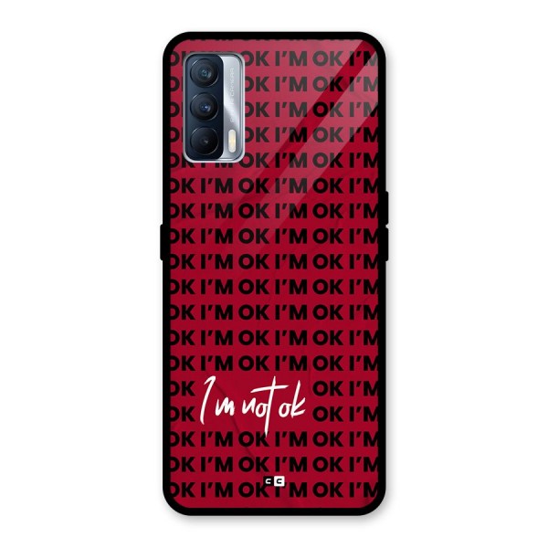 Really Not Ok Glass Back Case for Realme X7