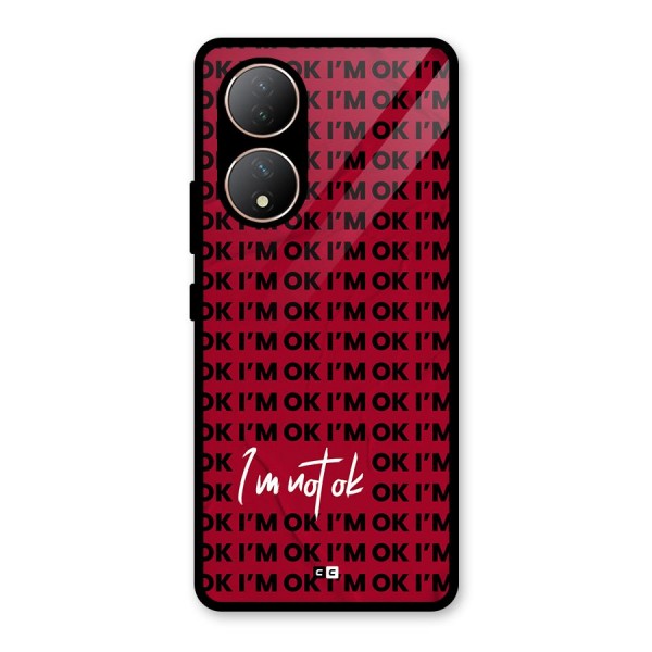 Really Not Ok Glass Back Case for Vivo Y100A