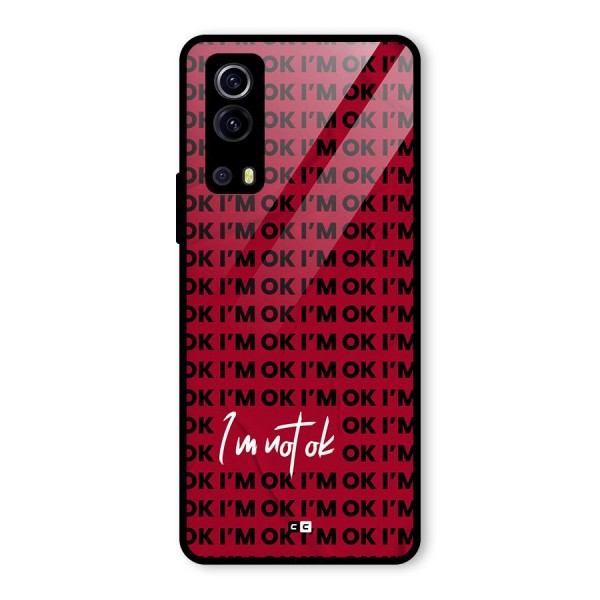 Really Not Ok Glass Back Case for Vivo iQOO Z3