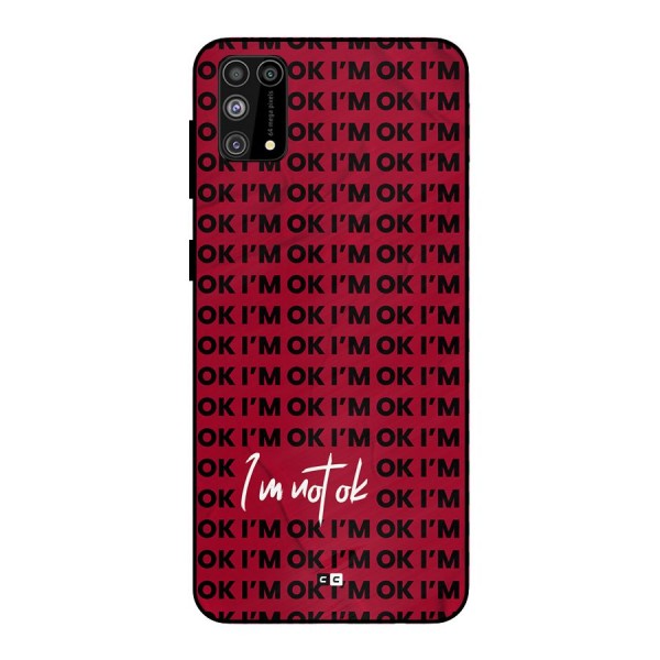 Really Not Ok Metal Back Case for Galaxy F41