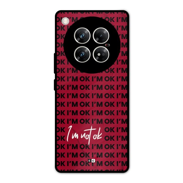 Really Not Ok Metal Back Case for Infinix Zero 40 5G