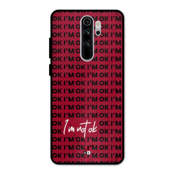 Really Not Ok Metal Back Case for Redmi Note 8 Pro