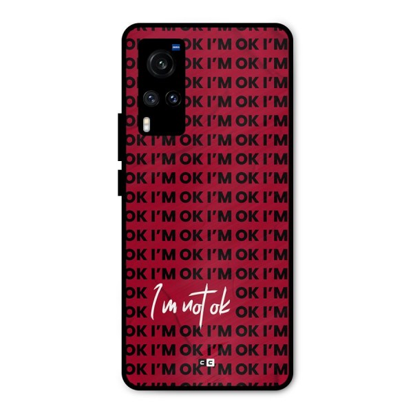 Really Not Ok Metal Back Case for Vivo X60