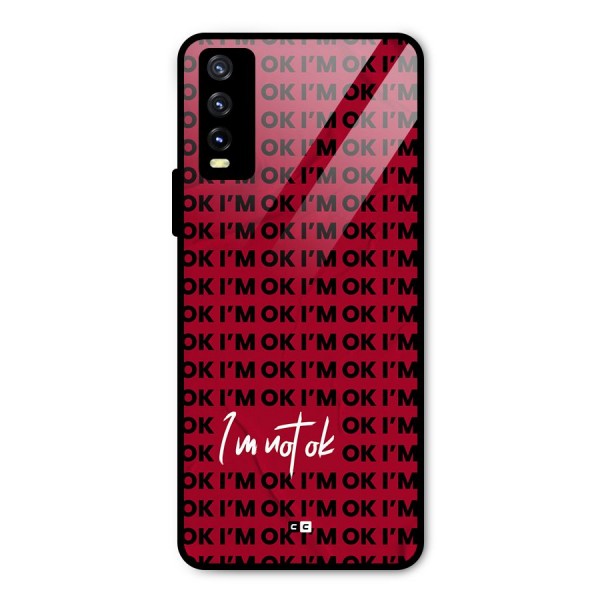 Really Not Ok Metal Back Case for Vivo Y20t