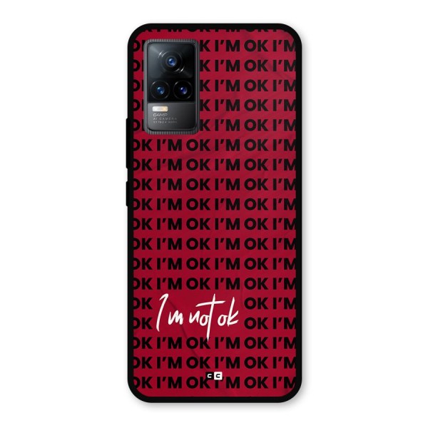 Really Not Ok Metal Back Case for Vivo Y73
