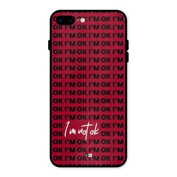 Really Not Ok Metal Back Case for iPhone 7 Plus