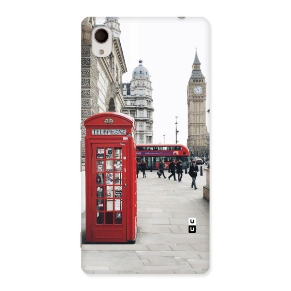 Red City Back Case for Sony Xperia M4