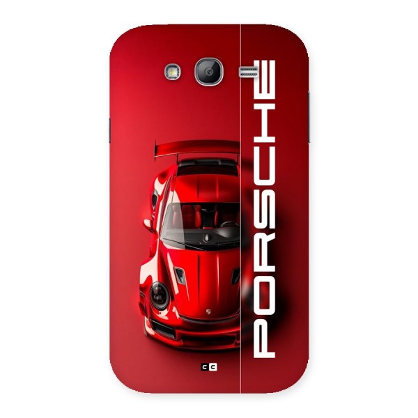 Red Porsche Back Case for Galaxy Grand