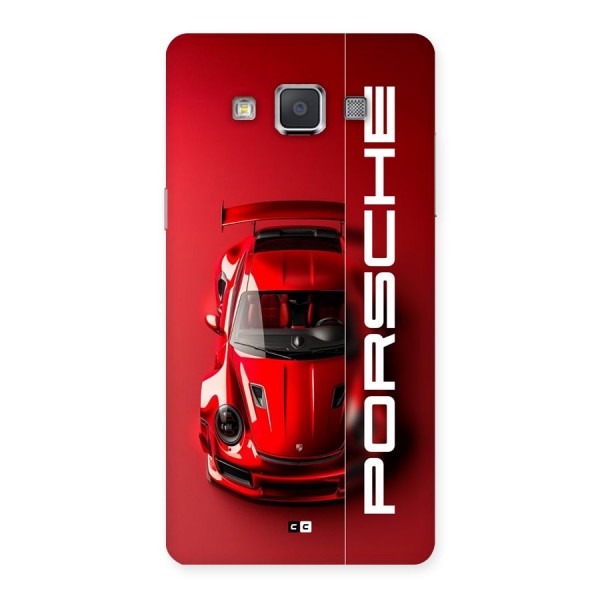 Red Porsche Back Case for Galaxy Grand Max