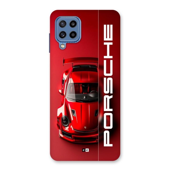 Red Porsche Back Case for Galaxy M32