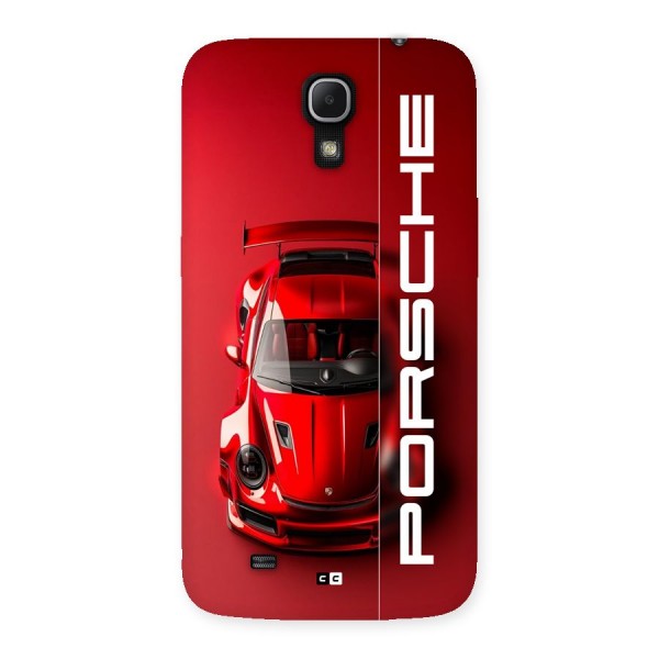 Red Porsche Back Case for Galaxy Mega 6.3