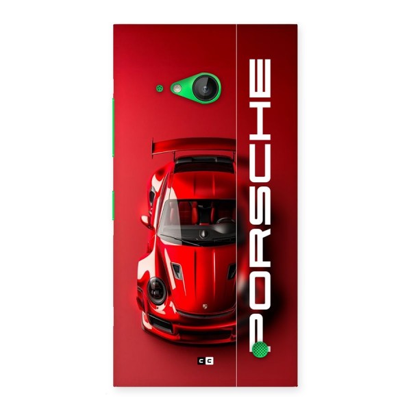Red Porsche Back Case for Lumia 730