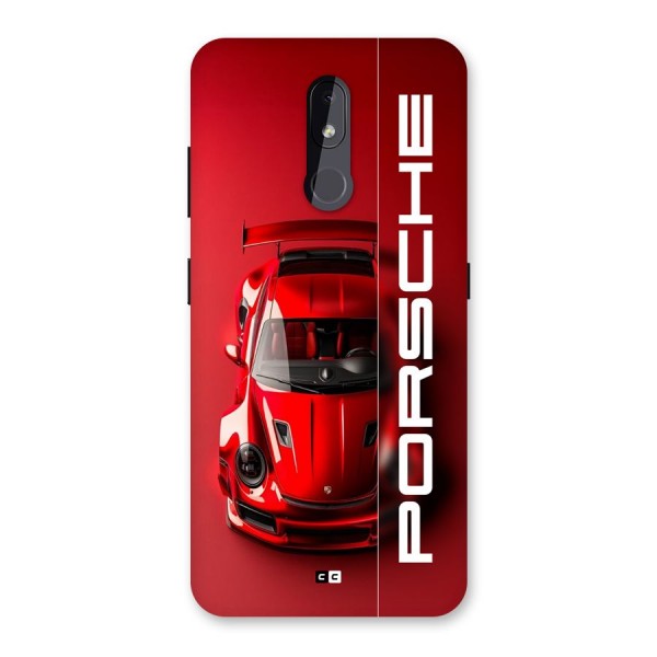Red Porsche Back Case for Nokia 3.2