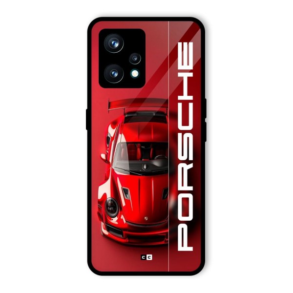 Red Porsche Back Case for Realme 9