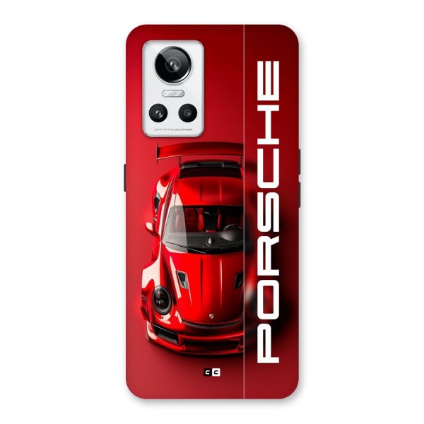 Red Porsche Back Case for Realme GT Neo 3