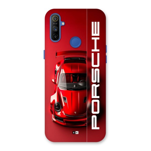 Red Porsche Back Case for Realme Narzo 10A