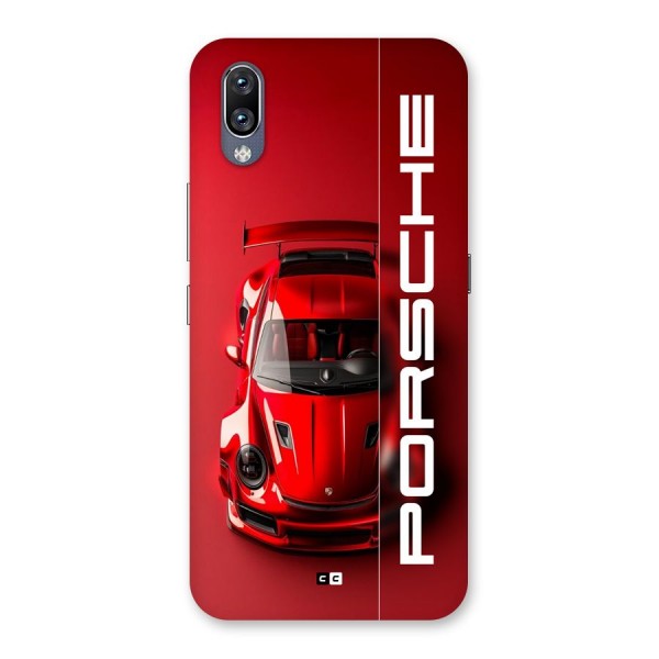 Red Porsche Back Case for Vivo NEX