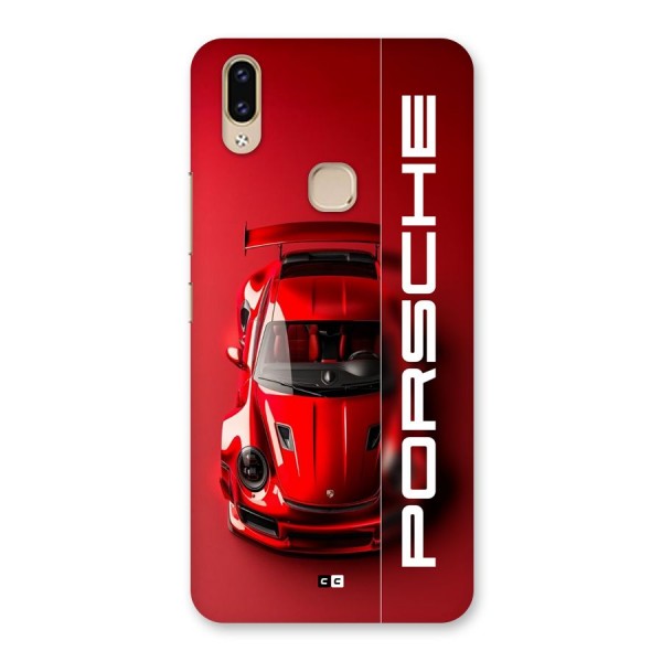 Red Porsche Back Case for Vivo V9