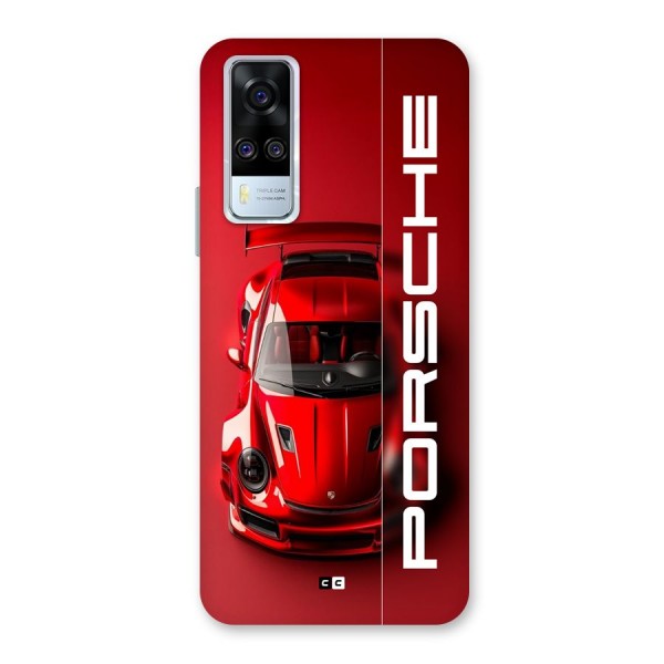 Red Porsche Back Case for Vivo Y51