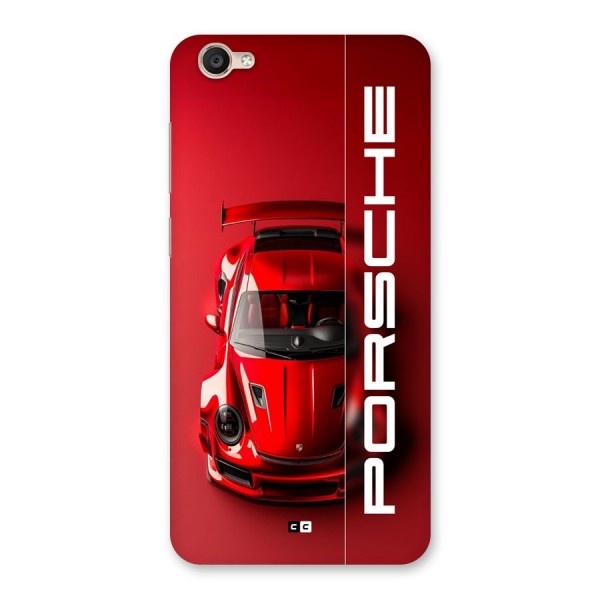 Red Porsche Back Case for Vivo Y55s