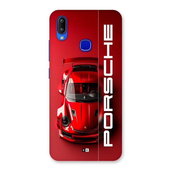 Red Porsche Back Case for Vivo Y91