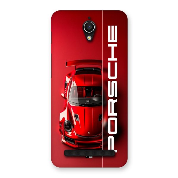 Red Porsche Back Case for Zenfone Go