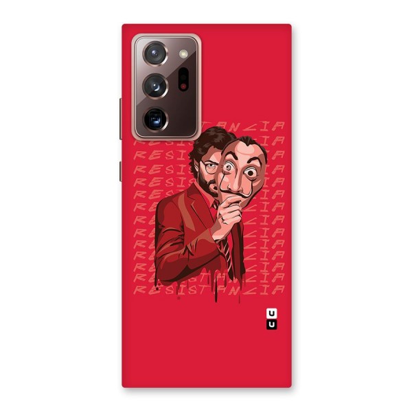Resistancia Professor Art Back Case for Galaxy Note 20 Ultra