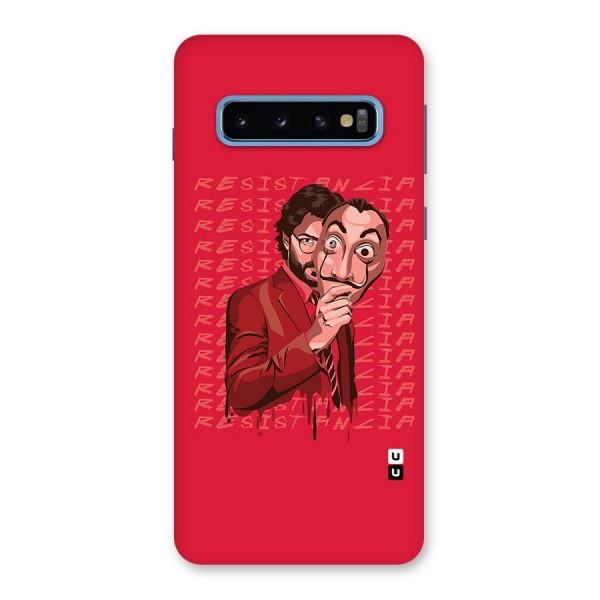 Resistancia Professor Art Back Case for Galaxy S10