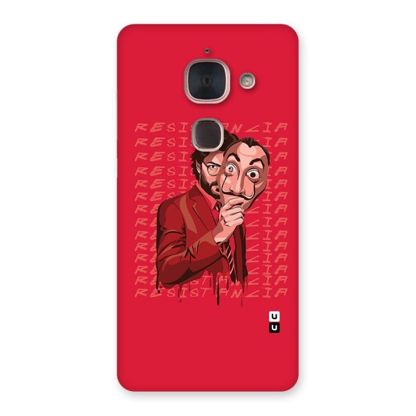 Resistancia Professor Art Back Case for Le Max 2
