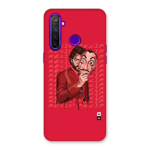 Resistancia Professor Art Back Case for Realme 5 Pro