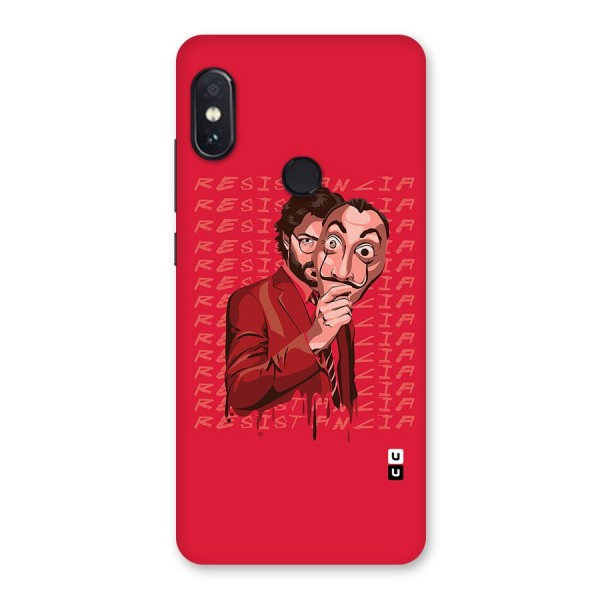 Resistancia Professor Art Back Case for Redmi Note 5 Pro