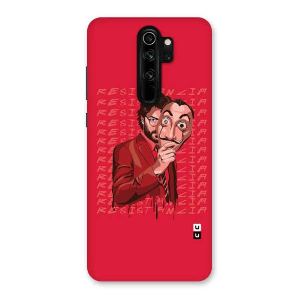 Resistancia Professor Art Back Case for Redmi Note 8 Pro
