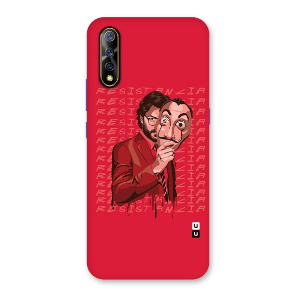 Resistancia Professor Art Back Case for Vivo S1