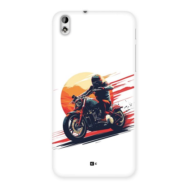 Retro Biker Back Case for Desire 816