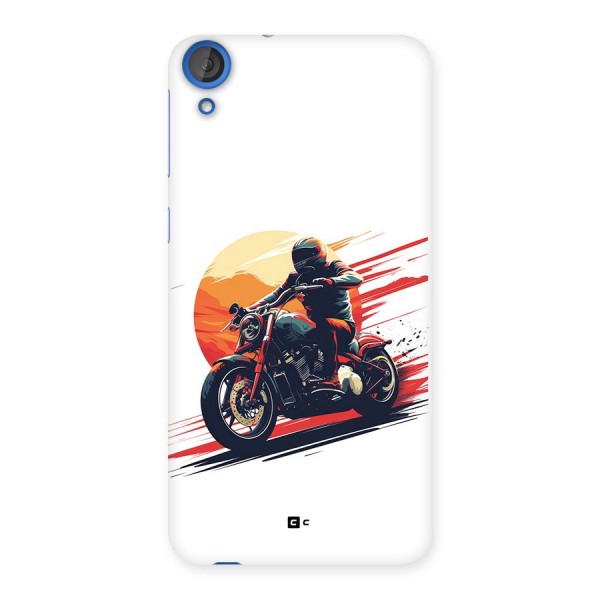 Retro Biker Back Case for Desire 820