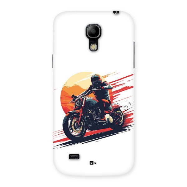 Retro Biker Back Case for Galaxy S4 Mini