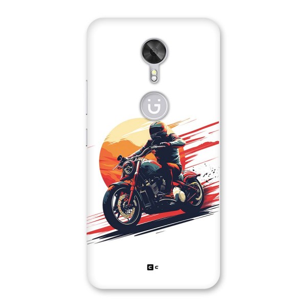 Retro Biker Back Case for Gionee A1
