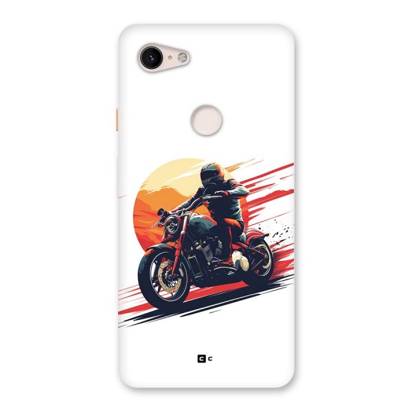 Retro Biker Back Case for Google Pixel 3 XL