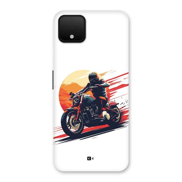 Retro Biker Back Case for Google Pixel 4 XL