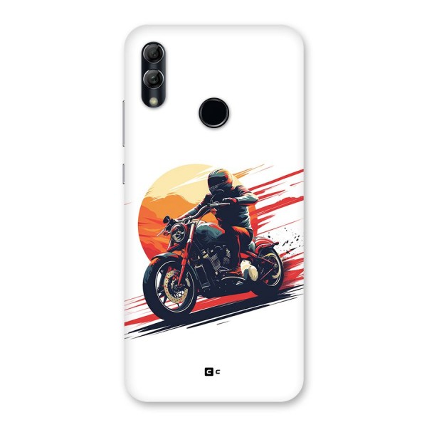 Retro Biker Back Case for Honor 10 Lite